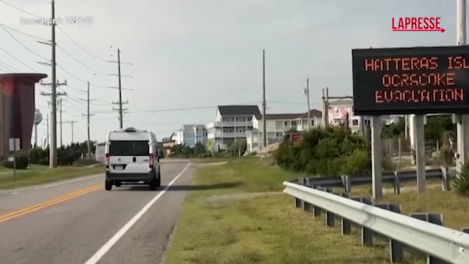 usa arriva l uragano erin evacuazioni dagli outer banks