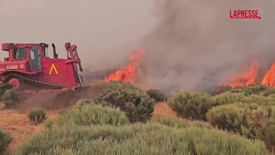 Incendi in Spagna, altro rogo nella provincia di Zamora