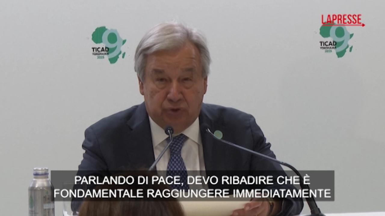 gaza guterres critica israele operazione in cisgiordania 232 contro il diritto internazionale