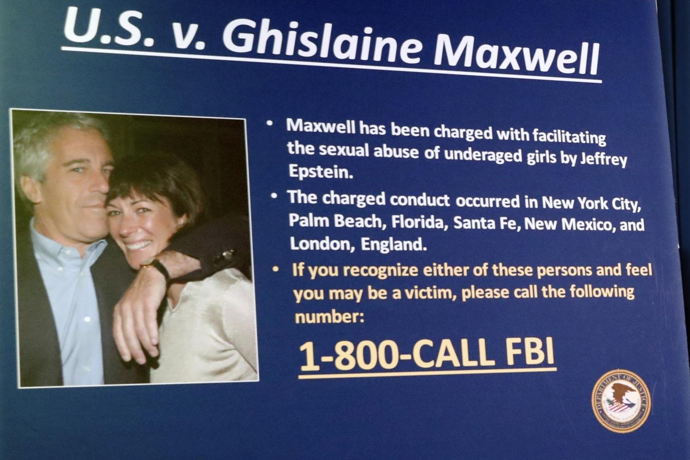 Ghislaine Maxwell: “Non credo che Jeffrey Epstein si sia suicidato” Ghislaine Maxwell: “Non credo che Jeffrey Epstein si sia suicidato”