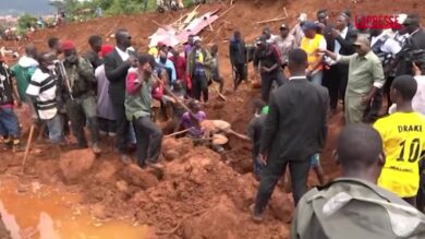 Guinea, le forti piogge provocano una frana: almeno 11 morti