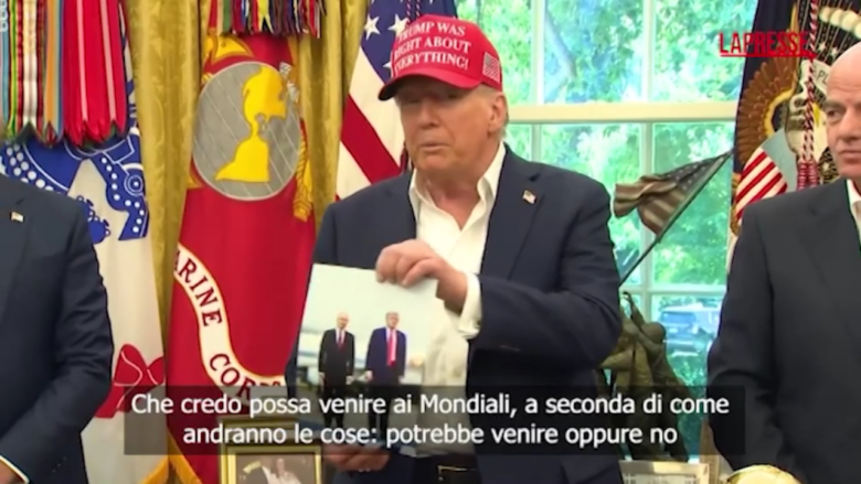 Trump: "Putin potrebbe venire in Usa per i Mondiali 2026"