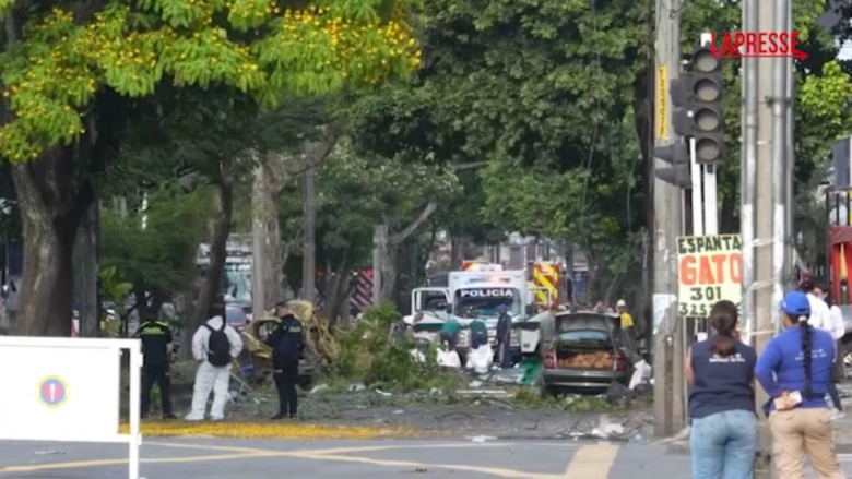Colombia, un’autobomba e un drone colpiscono a Cali: almeno 17 morti negli attentati