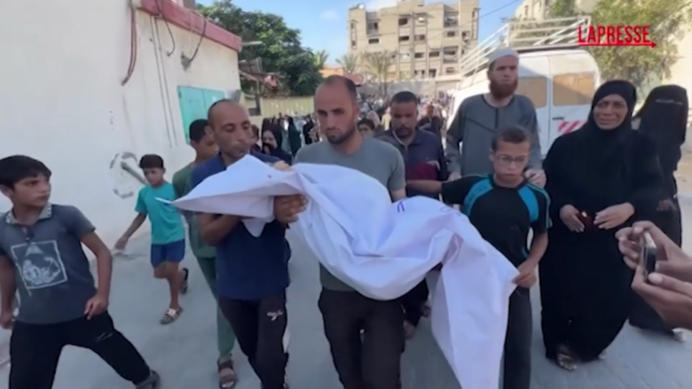 Gaza, 14 morti in attacco sulle tende degli sfollati: ci sono anche donne e bambini