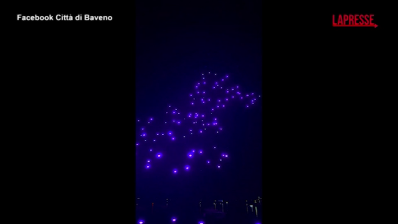 'Baveno e Feriolo d'incanto', fontane luminose e droni sul Lago Maggiore