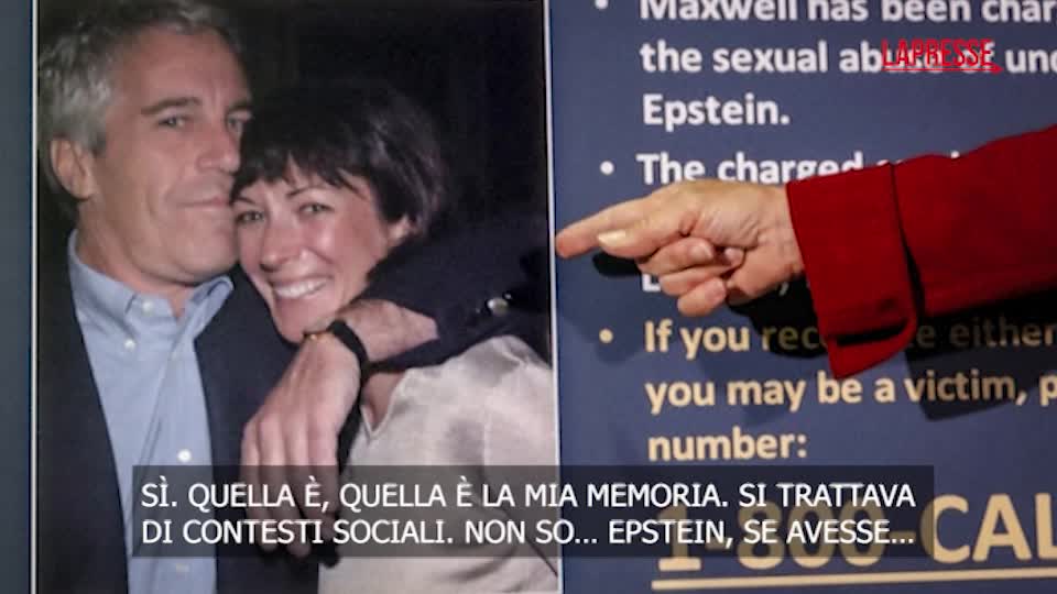 Caso Epstein, Ghislaine Maxwell: "Mai visto Trump in situazioni inappropriate" Caso Epstein, Ghislaine Maxwell: "Mai visto Trump in situazioni inappropriate"