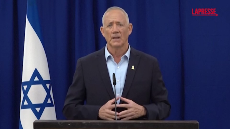 Gaza, Gantz a Netanyahu: "Creare un governo unitario per liberare gli ostaggi"