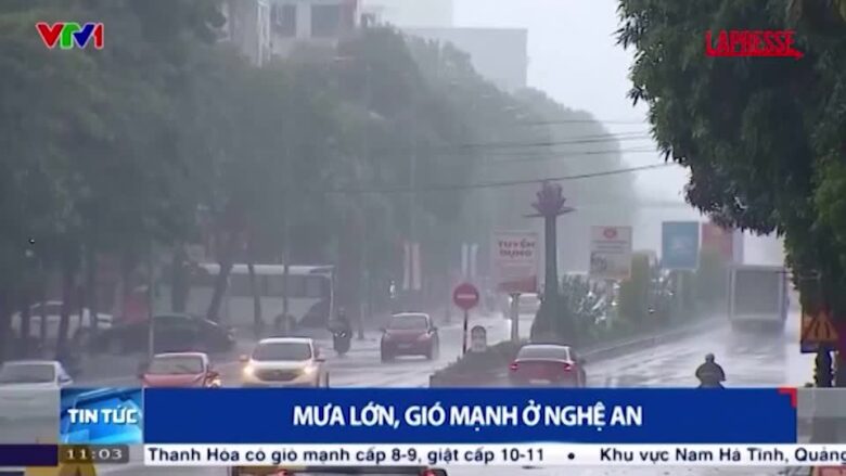 Vietnam, arriva il tifone Kajiki: piogge e vento forte