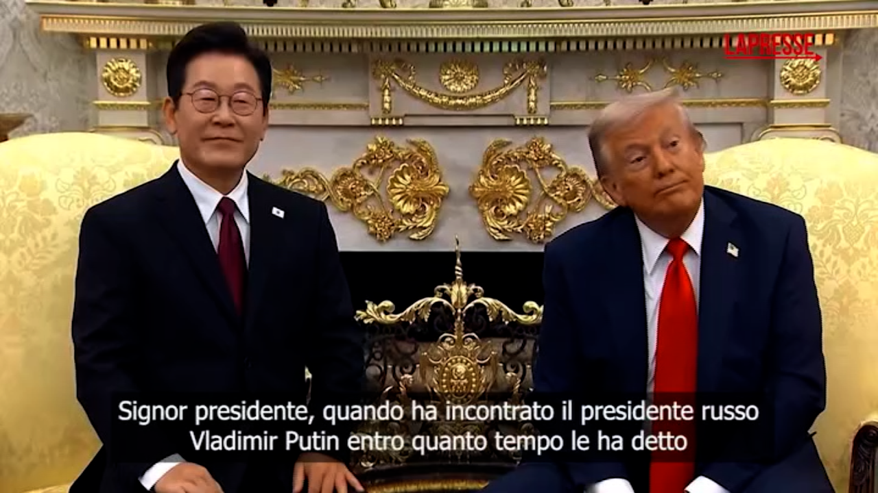 Ucraina, Trump: "Putin e Zelensky dovrebbero incontrarsi" Ucraina, Trump: "Putin e Zelensky dovrebbero incontrarsi"