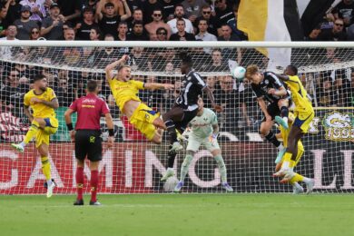 Udinese-Verona 1-1, Serdar risponde a Kristensen