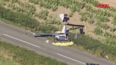 Regno Unito, cade elicottero durante lezione di volo: tre morti