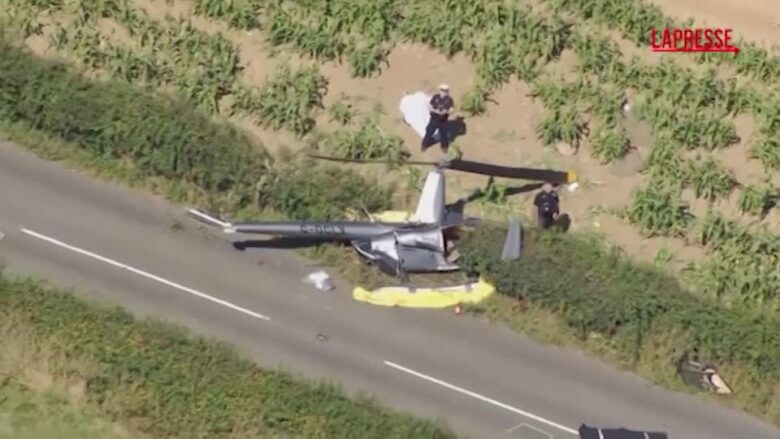 Regno Unito, cade elicottero durante lezione di volo: tre morti