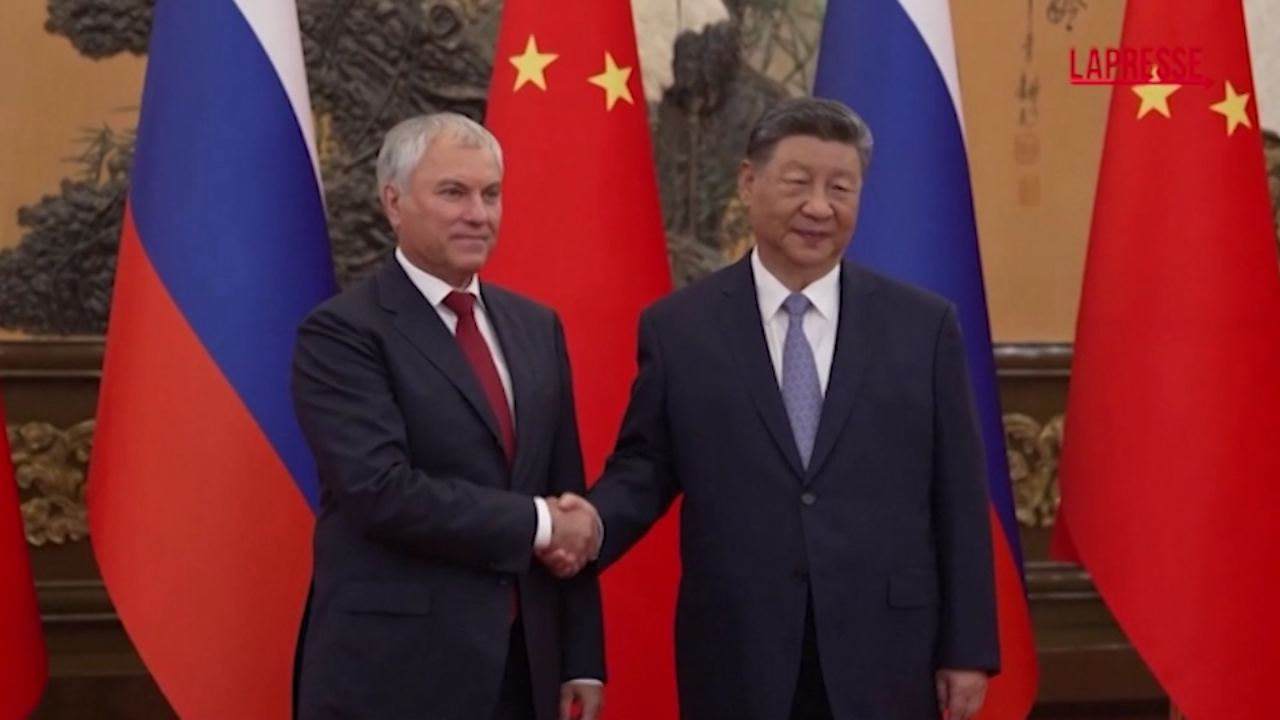 Xi incontra il presidente della Duma in vista della visita di Putin in Cina