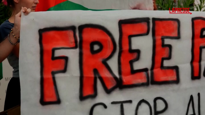 Mostra del cinema di Venezia 2025, sit-in di Venice4Palestine