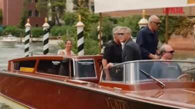 Mostra Cinema Venezia 2025, George Clooney arriva al Lido