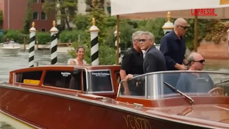 Mostra Cinema Venezia 2025, George Clooney arriva al Lido