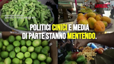 Israele, il video del ministero degli Esteri: “Nei mercati di Gaza c’è cibo, il resto sono bugie”