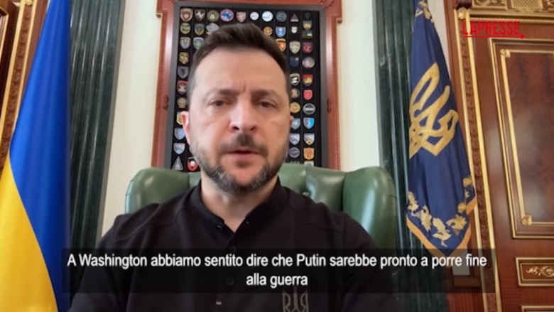 Ucraina, Zelensky: "Putin pronto a finire la guerra? Uccide bambini per non parlare di pace"