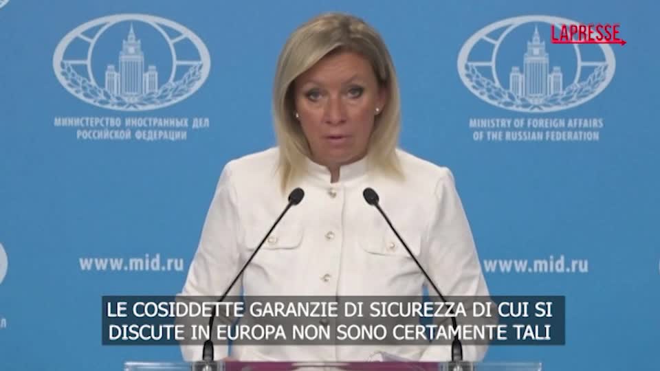 Ucraina, Zakharova: “Garanzie di sicurezza solo dopo i negoziati di pace” Ucraina, Zakharova: “Garanzie di sicurezza solo dopo i negoziati di pace”