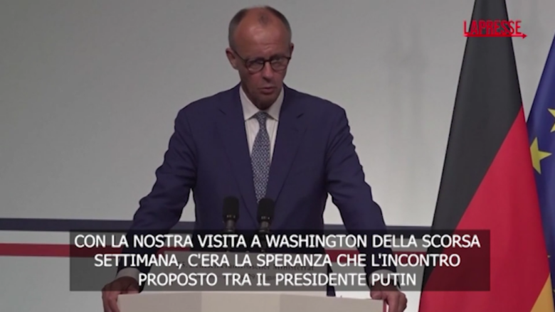 Ucraina, Merz su incontro Putin-Zelensky: “Condizioni di Mosca inaccettabili”