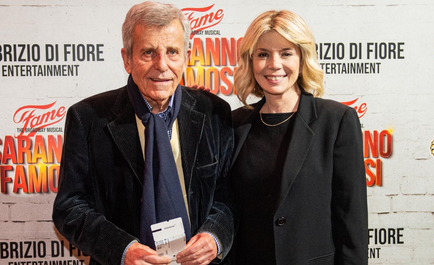 benedicta boccoli e maurizio micheli sposi dopo 28 anni di prova