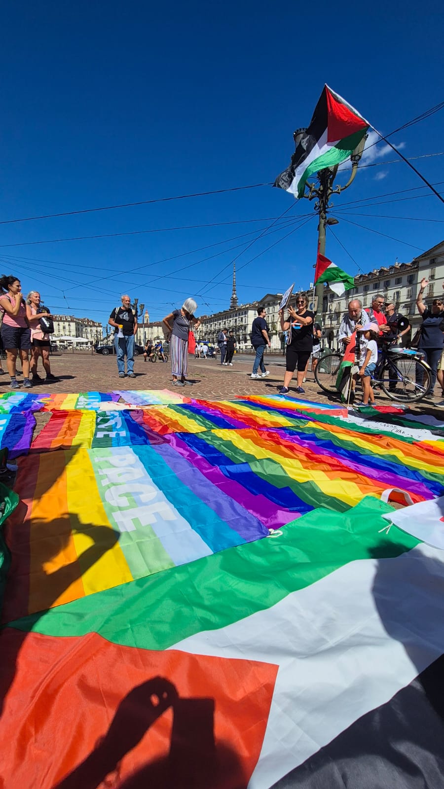 local march for gaza anche a torino oggi la prima tappa 8211 le foto