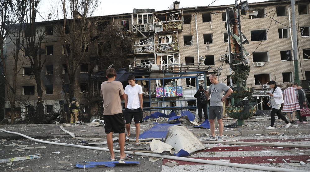 ucraina nuovi raid russi nella notte un morto e 22 feriti