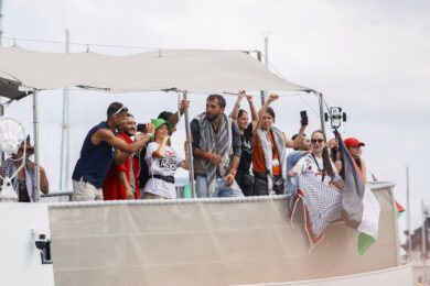 Global Sumud Flotilla verso Gaza, centri sociali: “Se la bloccano noi blocchiamo porto di Venezia”