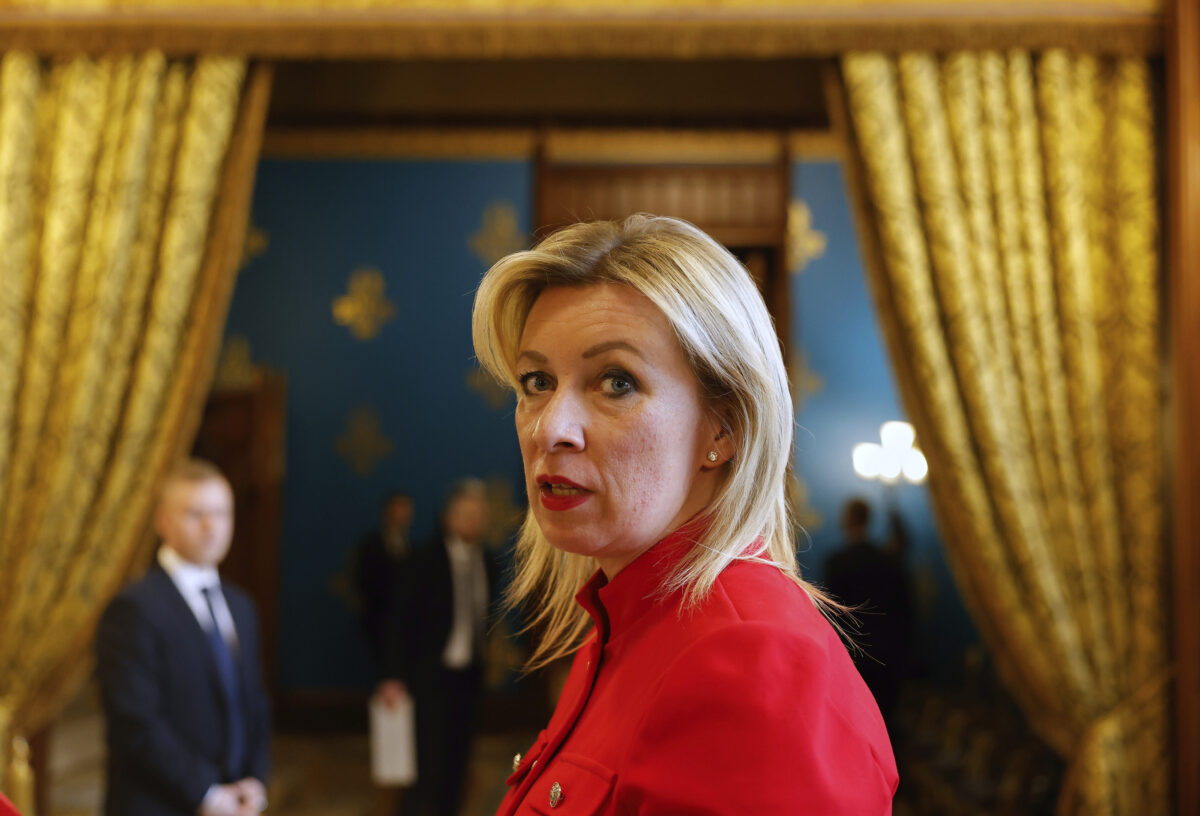 Russia, nuovo attacco di Zakharova all’Italia: “La russofobia porta costi e problemi al Paese”