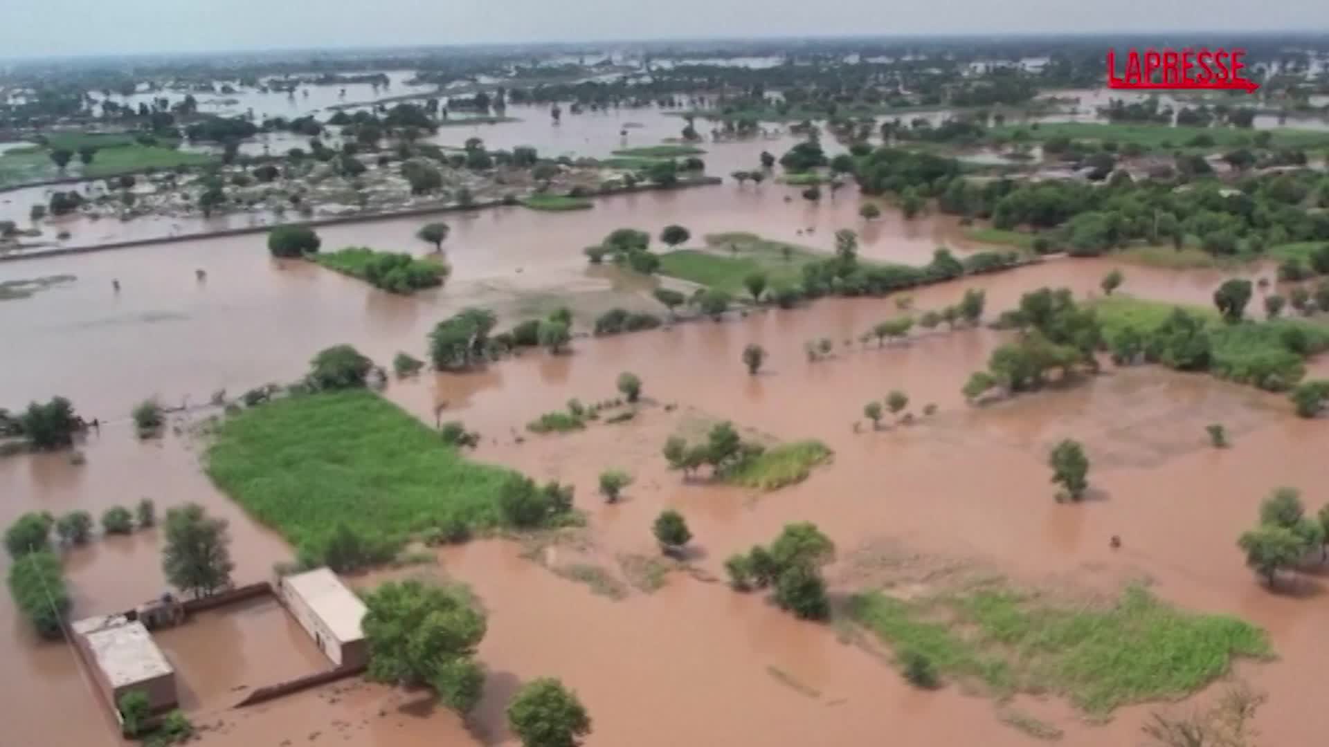 pakistan allagamenti in punjab dopo le piogge 850mila evacuati