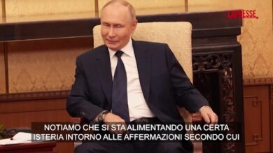 Pechino, Putin: "La Russia non ha nessuna intenzione di attaccare l'Ue"