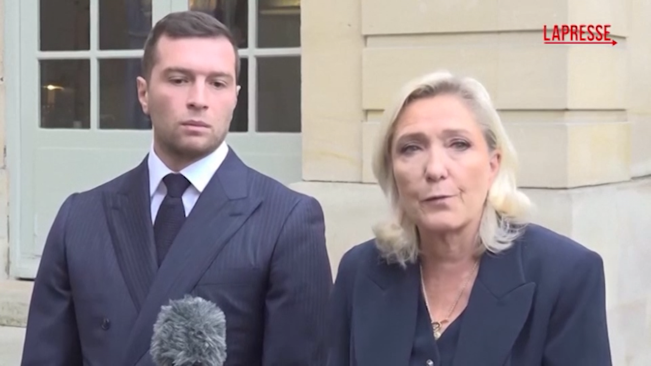 Francia, Le Pen: "Non abbiamo fiducia in Bayrou" Francia, Le Pen: "Non abbiamo fiducia in Bayrou"
