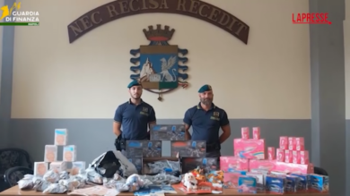 Napoli, sequestrati 1,5 milioni di giocattoli contraffatti e non sicuri