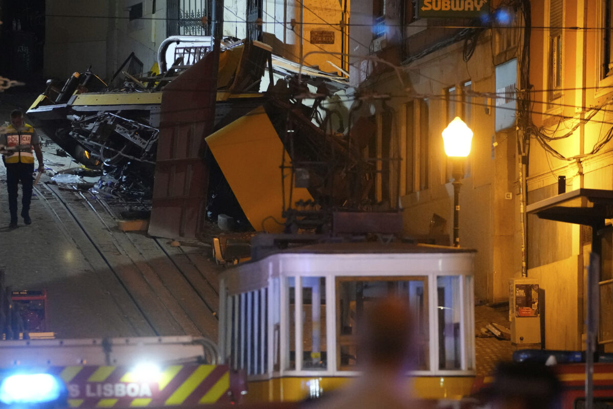 portogallo funicolare deragliata bilancio aggiornato 232 di 15 morti e 23 feriti