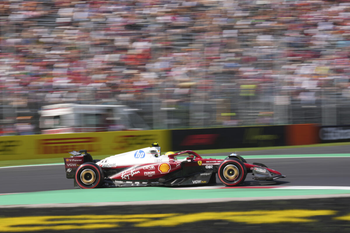 F1, Gp Monza 2025: doppietta Ferrari nelle libere, Hamilton poi Leclerc F1, Gp Monza 2025: doppietta Ferrari nelle libere, Hamilton poi Leclerc