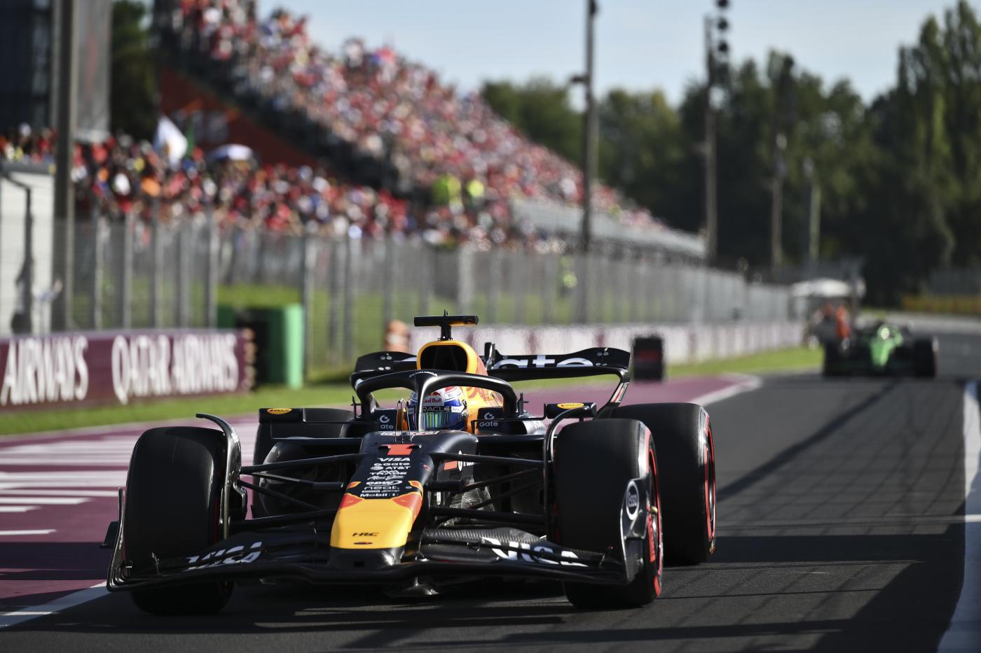 F1, Gp Monza 2025: Verstappen in pole davanti alle McLaren, quarto Leclerc F1, Gp Monza 2025: Verstappen in pole davanti alle McLaren, quarto Leclerc