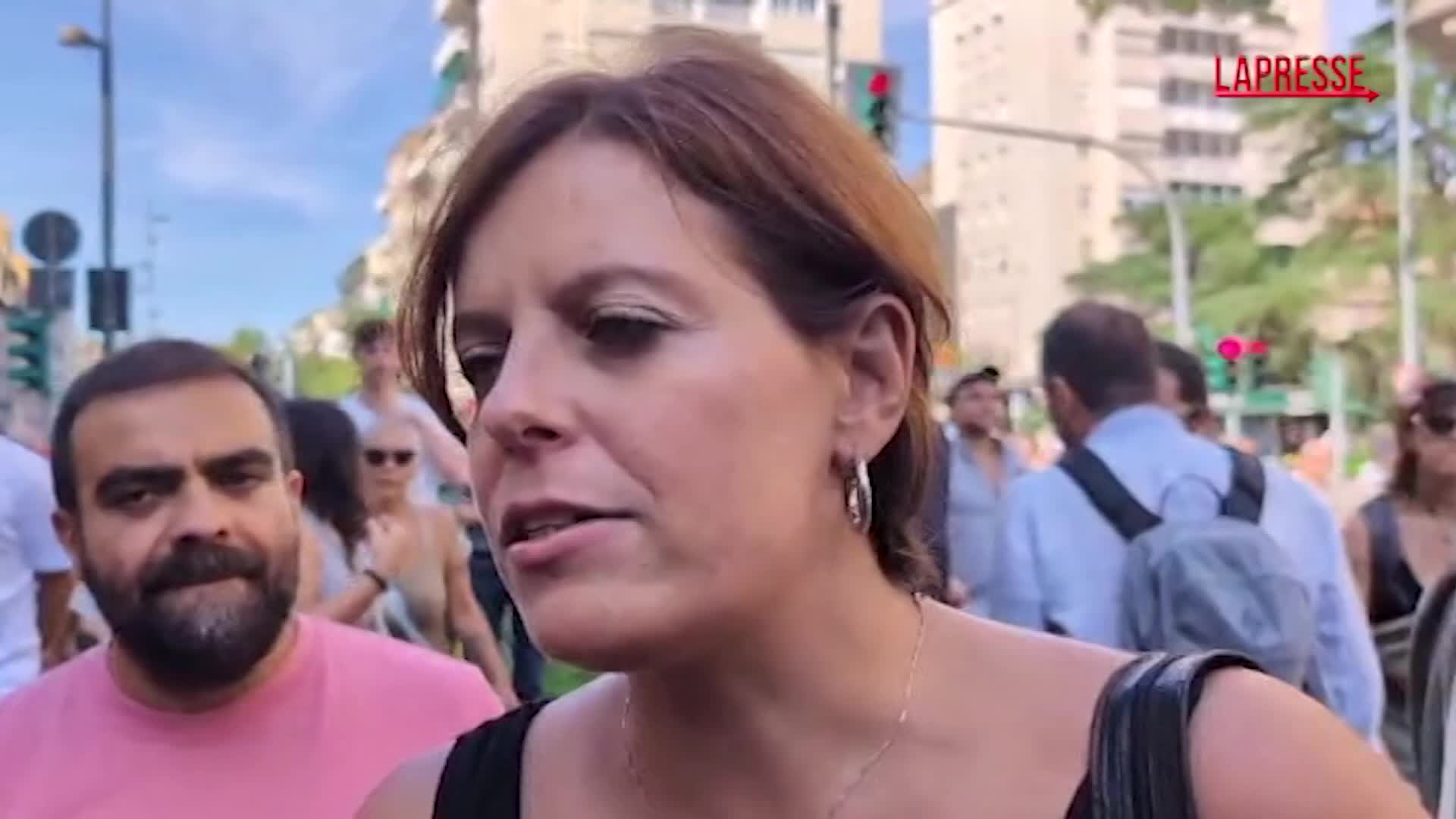 Leoncavallo, Salis (Avs): "Qui per solidarietà a spazi sociali in Italia" Leoncavallo, Salis (Avs): "Qui per solidarietà a spazi sociali in Italia"
