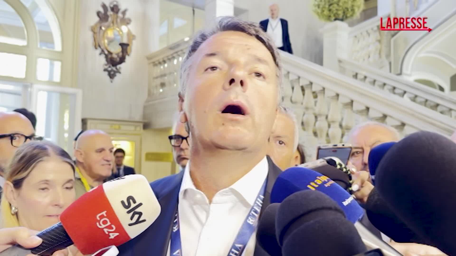 Regionali, Renzi: "Calenda ha la sua posizione, io schierato con Ricci" Regionali, Renzi: "Calenda ha la sua posizione, io schierato con Ricci"