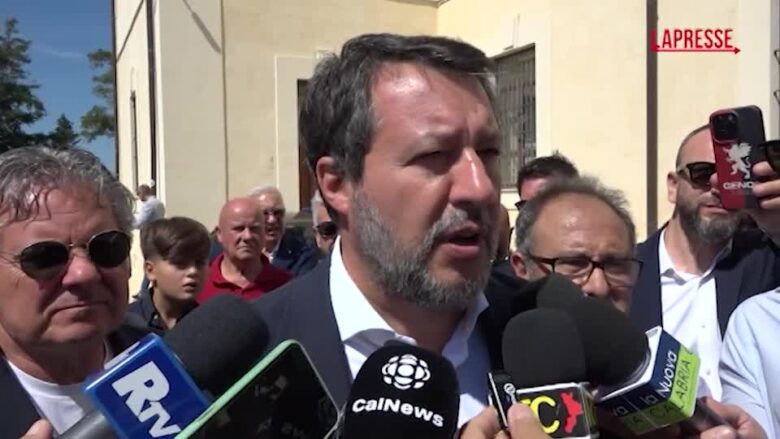 Ucraina, Salvini: "Mai soldati italiani a morire per guerre non nostre"
