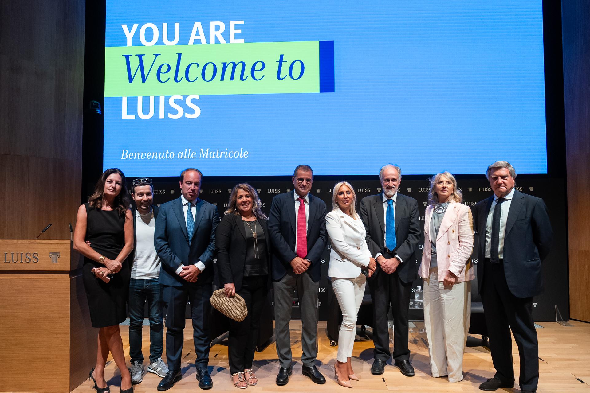 Università: in 4.000 alla cerimonia di benvenuto delle matricole Luiss Università: in 4.000 alla cerimonia di benvenuto delle matricole Luiss