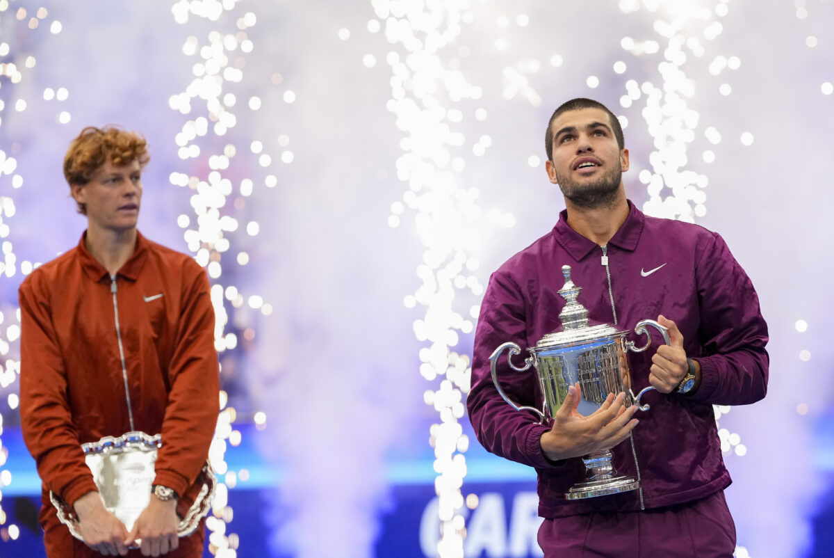 Us Open 2025, Alcaraz batte Sinner in finale e gli strappa lo scettro da numero 1 del mondo Us Open 2025, Alcaraz batte Sinner in finale e gli strappa lo scettro da numero 1 del mondo