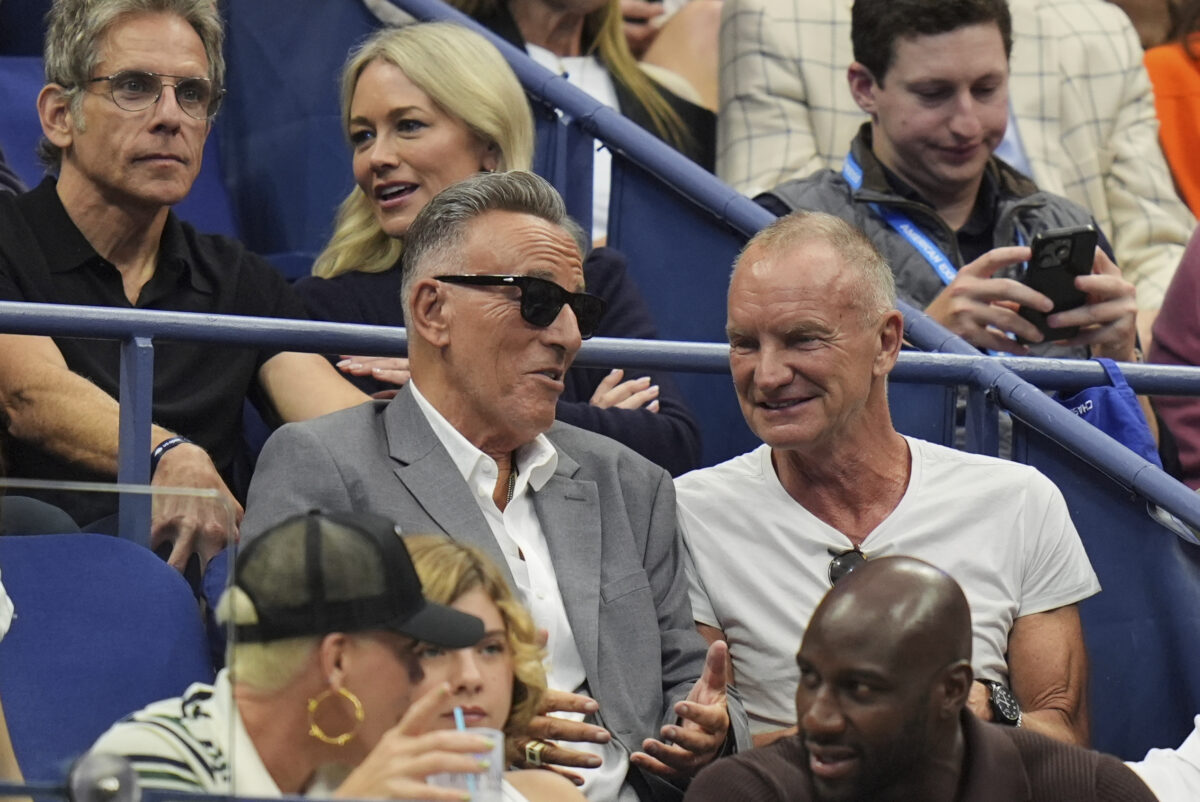 sinner alcaraz i vip alla finale us open 2025 da springsteen a lindsay lohan 8211 foto