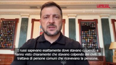 Ucraina, Zelensky: "I russi sapevano esattamente dove colpire"