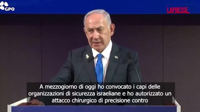 Gaza, Netanyahu: "Dopo raid a Doha contro Hamas guerra può finire immediatamente"