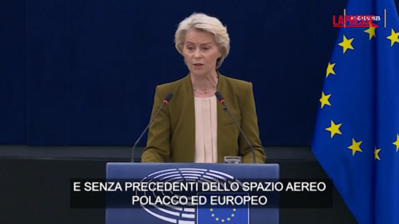 Droni russi in Polonia, von der Leyen: "Violazione sconsiderata e senza precedenti"