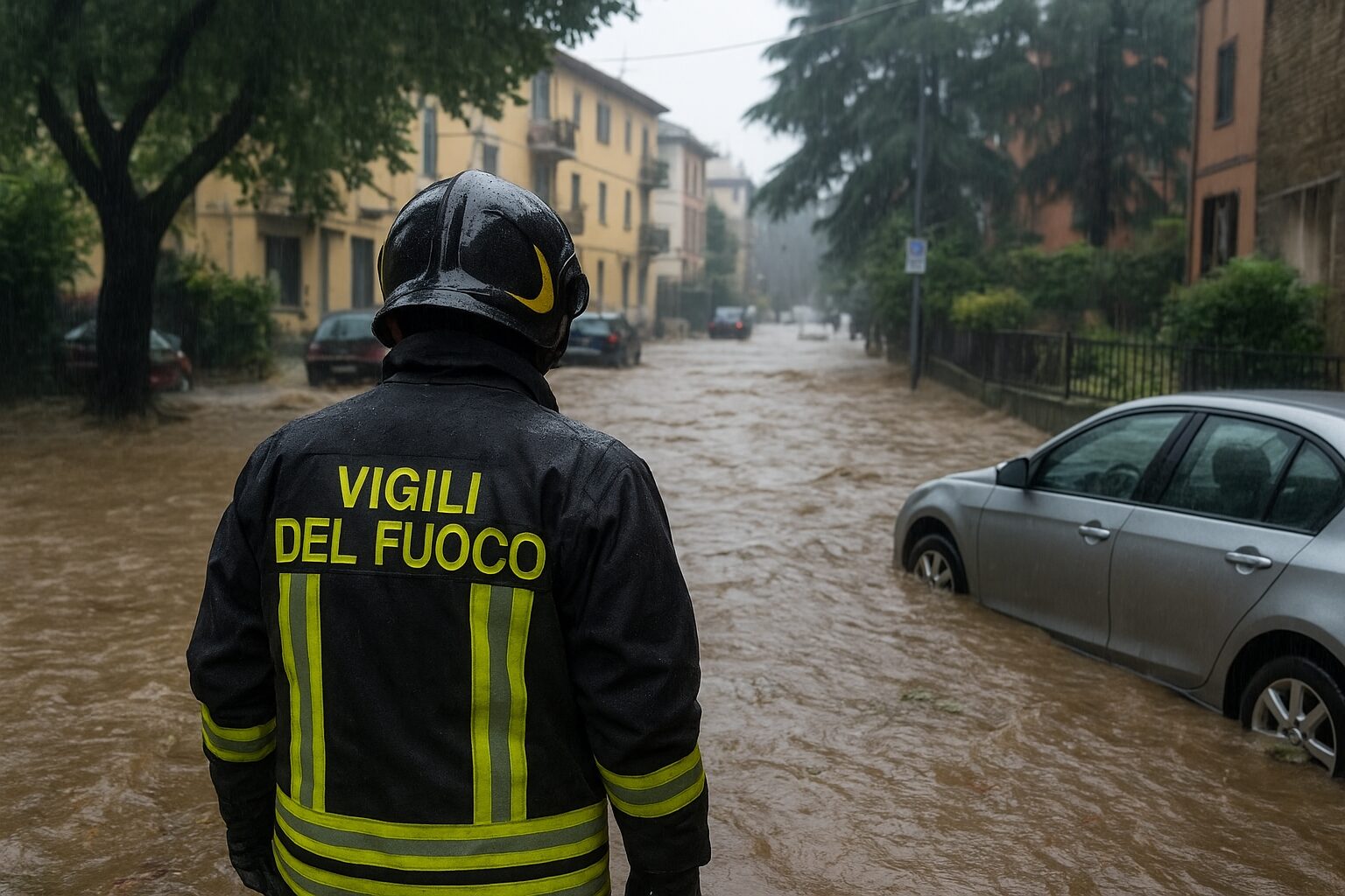 Maltempo, piogge e tempora da Nord a Sud: allerta arancione in cinque regioni, gialla in undici