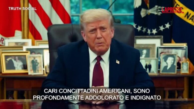 Omicidio Kirk, Trump: "Responsabilità della retorica della sinistra radicale"