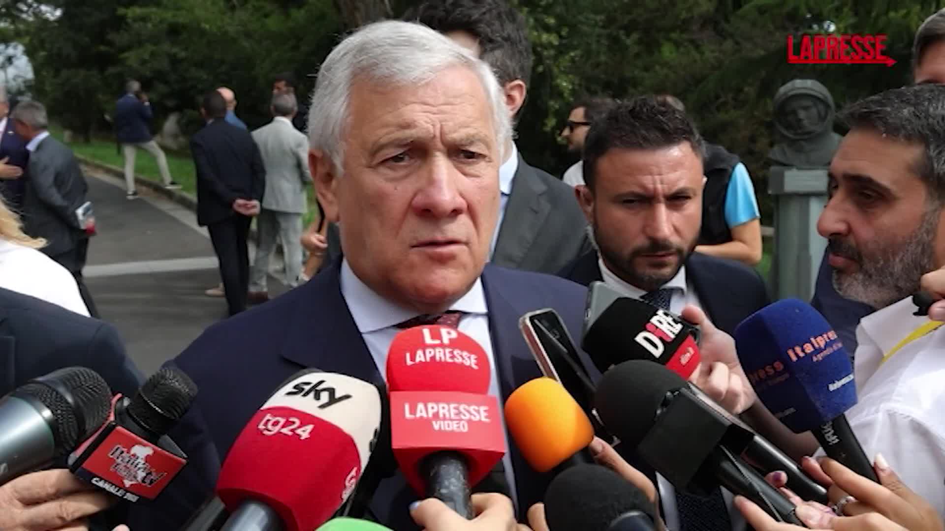 Gaza, Tajani: "Riconoscere Stato Palestina? Prima costruirlo, oggi non c