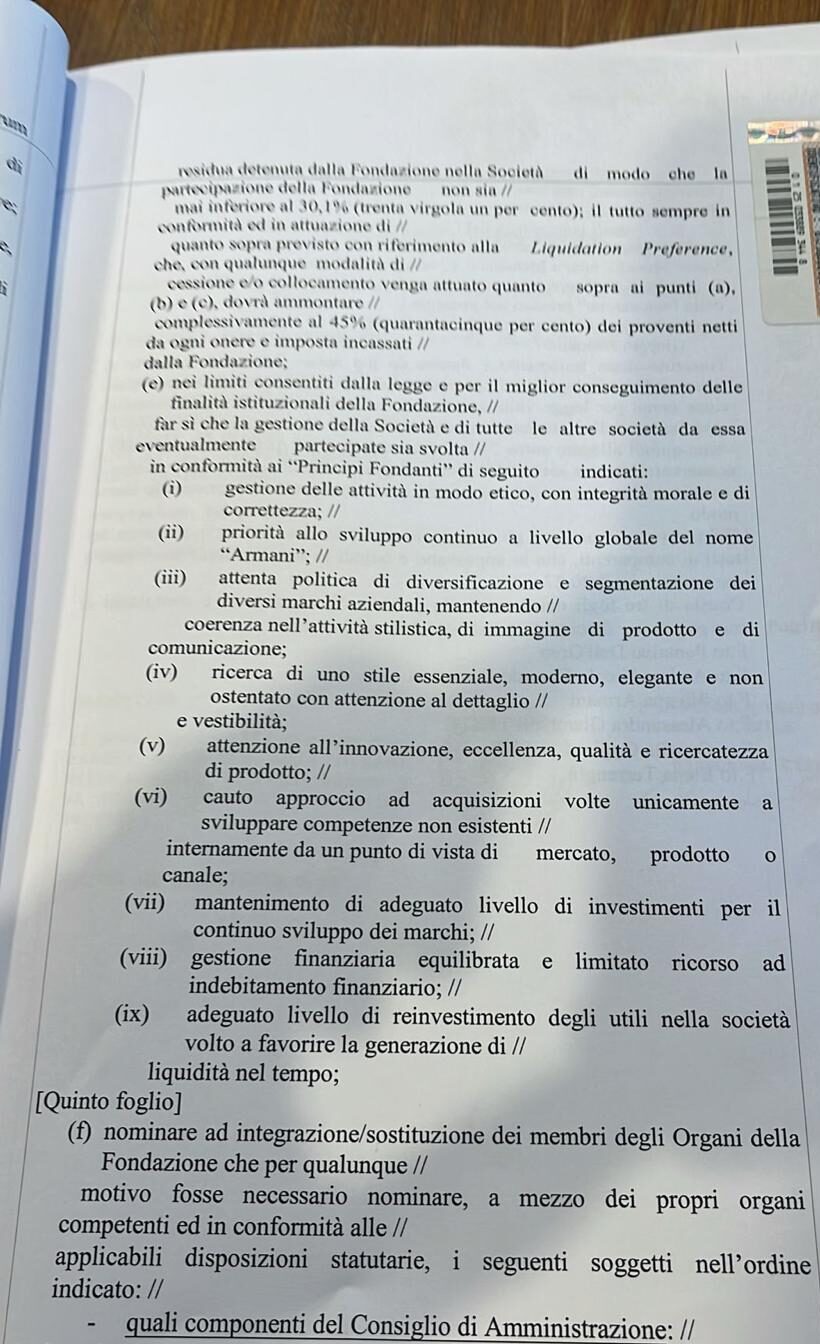 Galleria foto 'Giorgio Armani, ecco il testamento: entro 18 mesi l’inizio della vendita della maison' - foto 7