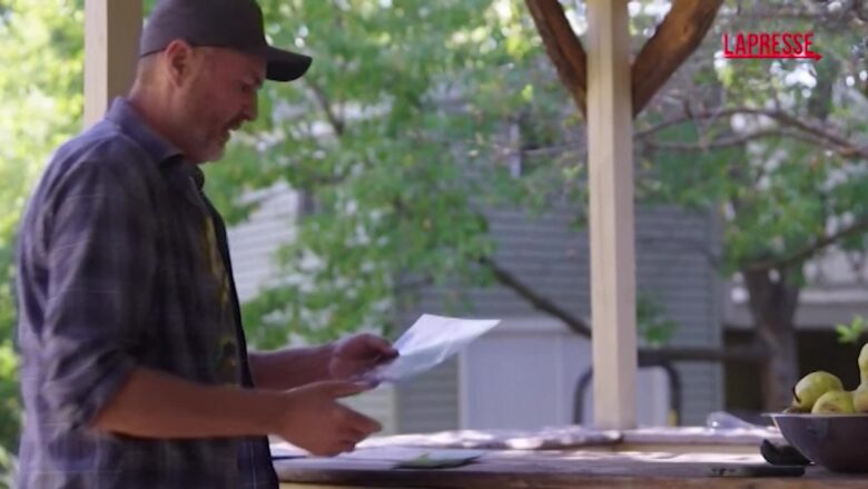 Indiana, girasole da record: l’ucraino Babich coltiva il più alto del mondo